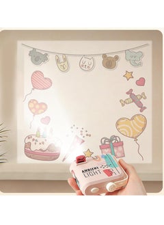 Generic Child Projection Lamp Mood Lighting Home/Room Decors Lamp Projector Light Cartoon Effect Long Lasts Battery, Easy to Use  - Image 3