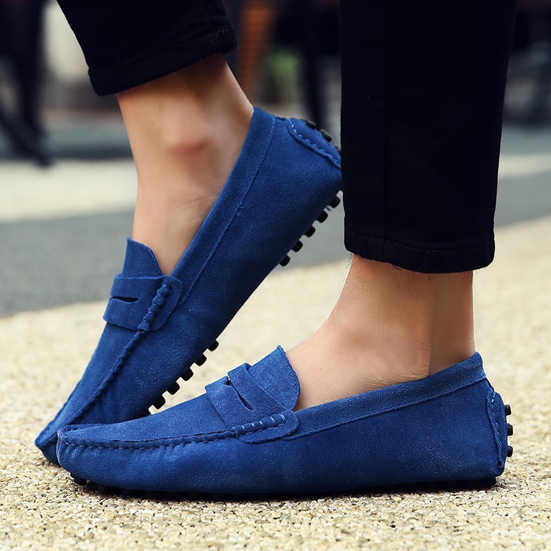 Men'S Shoes Anti-Velvet Casual Pea Shoes Men'S Lazy Footwear British Pea Shoes Large Size - Image 3