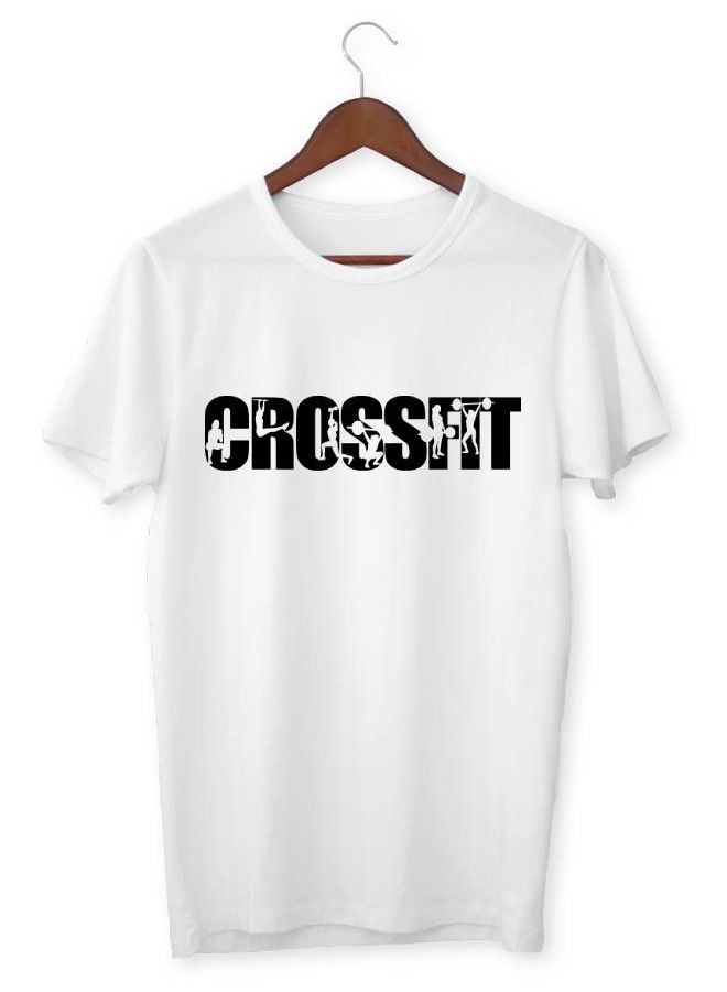 Men’s Soft T Shirt Printed Crossfit - Image 1
