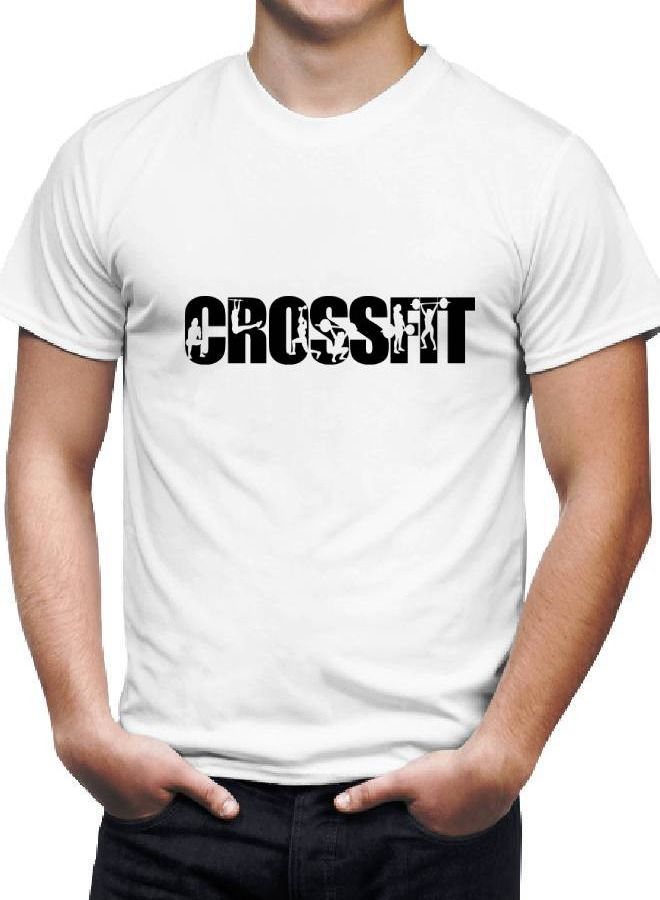 Men’s Soft T Shirt Printed Crossfit - Image 2