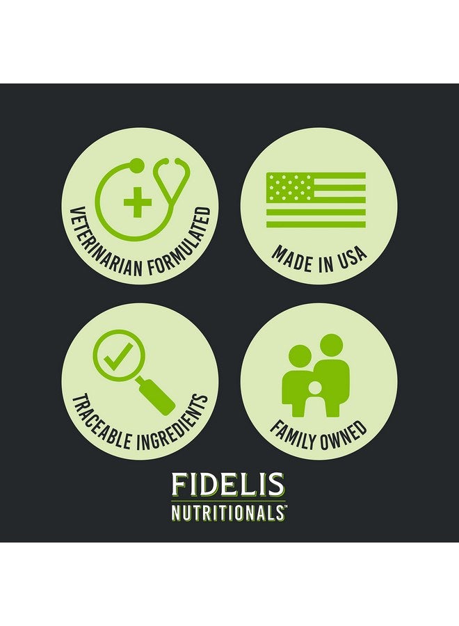 FIDELIS Probiotic Plus+ Pet Probiotics for Dogs, Digestive Gut Health, Yeast, Itchy Skin/Ears, Paw Licking, Safe Dog Treat Supplement for Pets, Adult, Big & Small, Made in USA, Duck Flavor, 120 Chews - Image 3