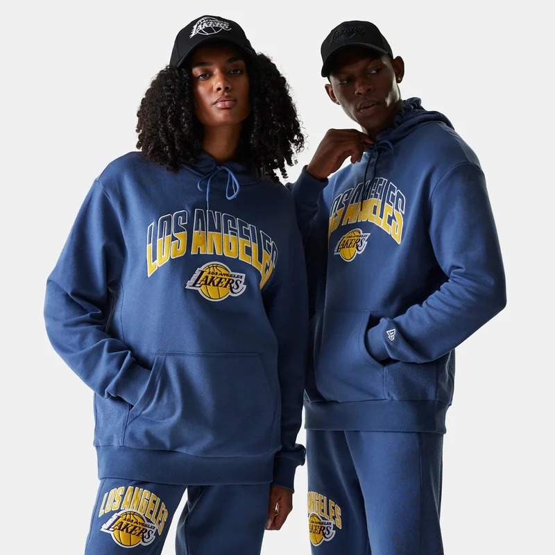 NEW ERA Men's NBA Los Angeles Lakers Arch Graphic Hoodie