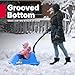 Step2 Push Around Sled Kids Ride On Toy Outdoor Snow Toboggan Made of Durable Plastic Max Weight 40 lbs for Toddlers 153 Years Old Blue - Image 2
