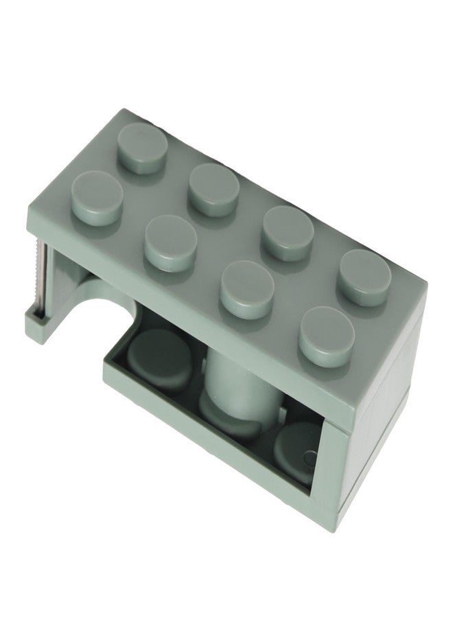 ZIZEV Desktop Tape Dispenser, Stylish Tape Holder PP Material Building Block Shape Easy Cutting for School (ZIZEVgmkfnvud35-14) - Image 4