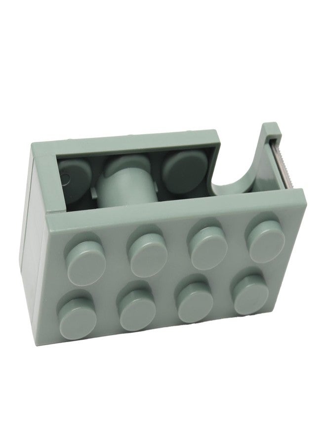 ZIZEV Desktop Tape Dispenser, Stylish Tape Holder PP Material Building Block Shape Easy Cutting for School (ZIZEVgmkfnvud35-14) - Image 3