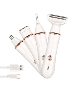 Generic 4 in 1 Electric Razor for Women, Hair Trimmer for Bikini Legs ...