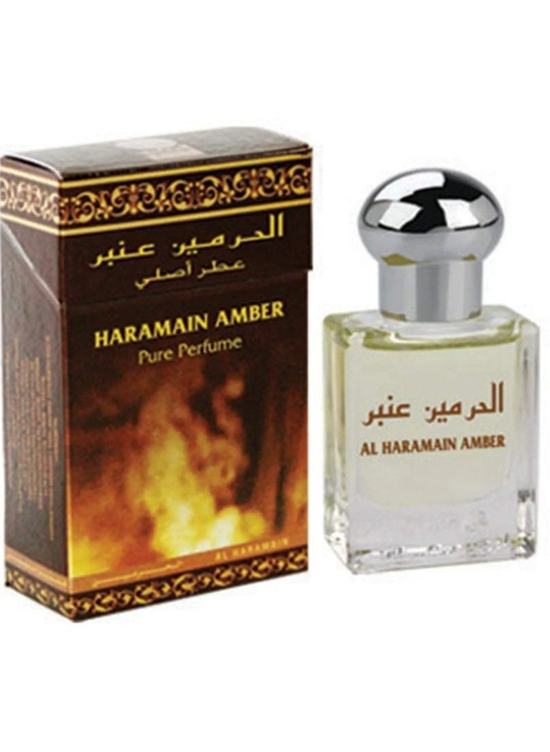 زيت العنبر للجنسين عطر نقي 15 مل