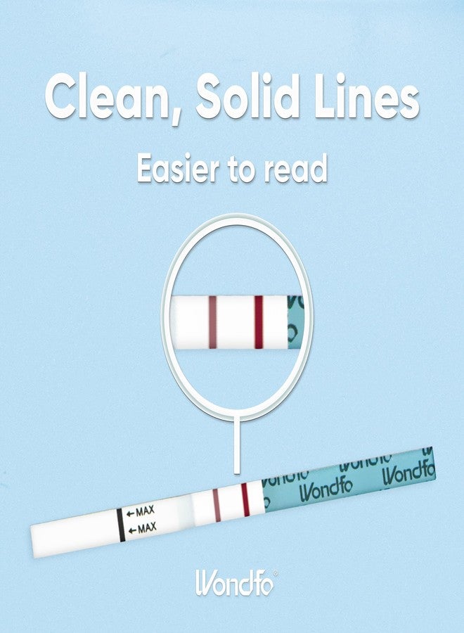 Wondfo Ultra Accurate Ovulation Test Strips -Ovulation Urine Tests with Numerical Result, Fertility Cycle Monitoring- 20 LH Test - Image 5