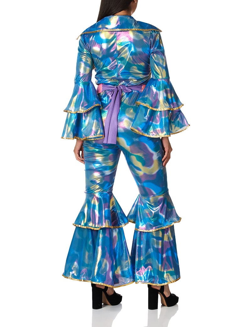 Rubies بدلة رقص الأم في السبعينات من روبيس للنساء لحفلات ذات طابع خاص وهالوين، كما هو موضح، متوسط/كبير - Image 3