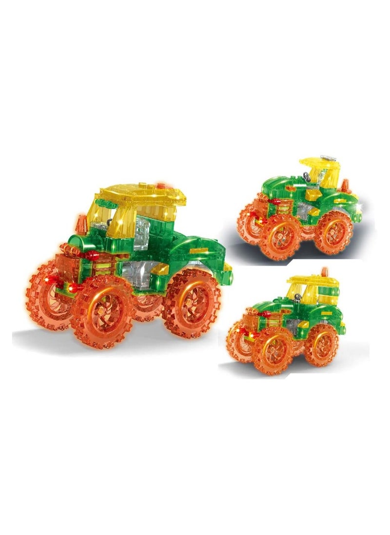 GLEAM 3 In 1 Assembly Farm Truck Block Car, 25459, 104 Pcs  - Image 2