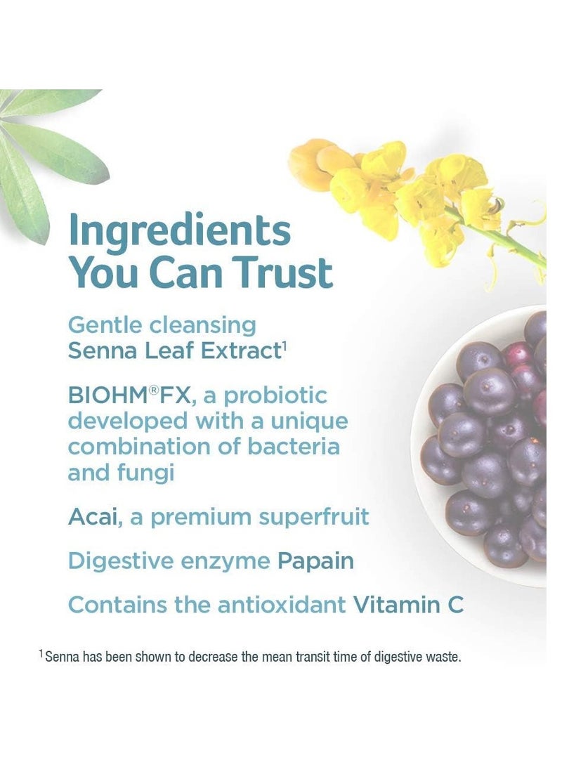 purely inspired Probiotics+Cleanse With Vitamin C& Glucomannan 60 Capsules 20 Servings - Image 2