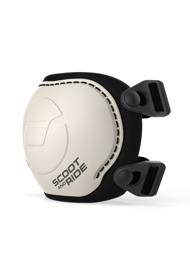 SCOOT AND RIDE Scoot & Ride Protective Set S Ash – Knee & Elbow Pads with Adjustable Straps, Lightweight & Durable, Breathable Fabric for Active Kids - Image 2