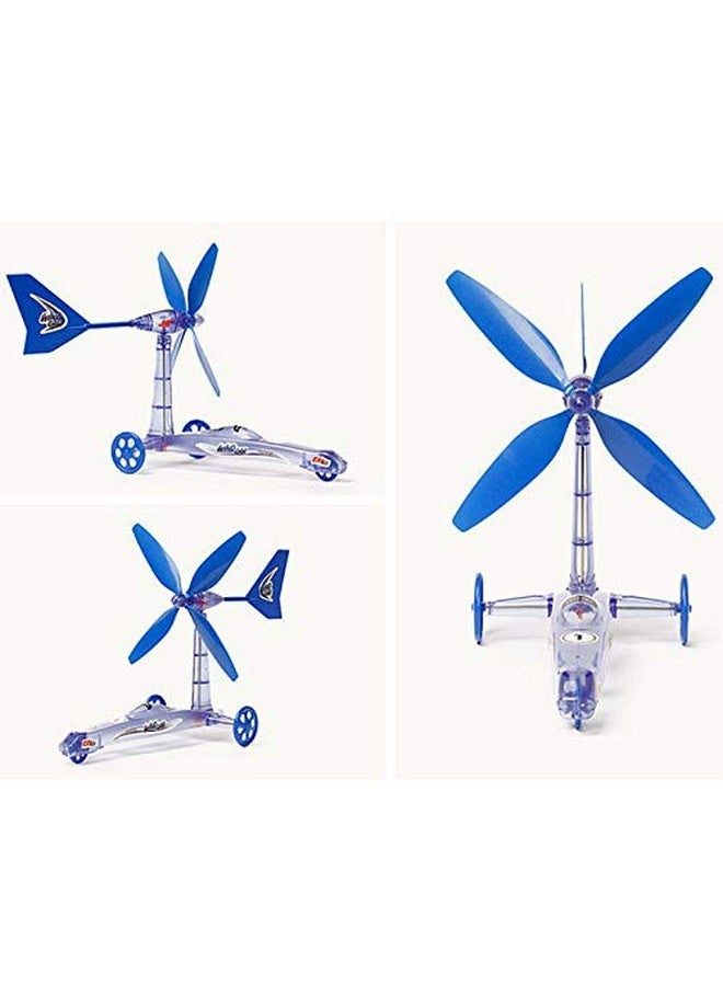 ريس 52 ألعاب تجميع يدوية، نموذج سيارة طاقة الرياح، تجربة علمية، طاقة خضراء، لعبة طائرة طاحونة هوائية قابلة للإزالة للأطفال - Image 1