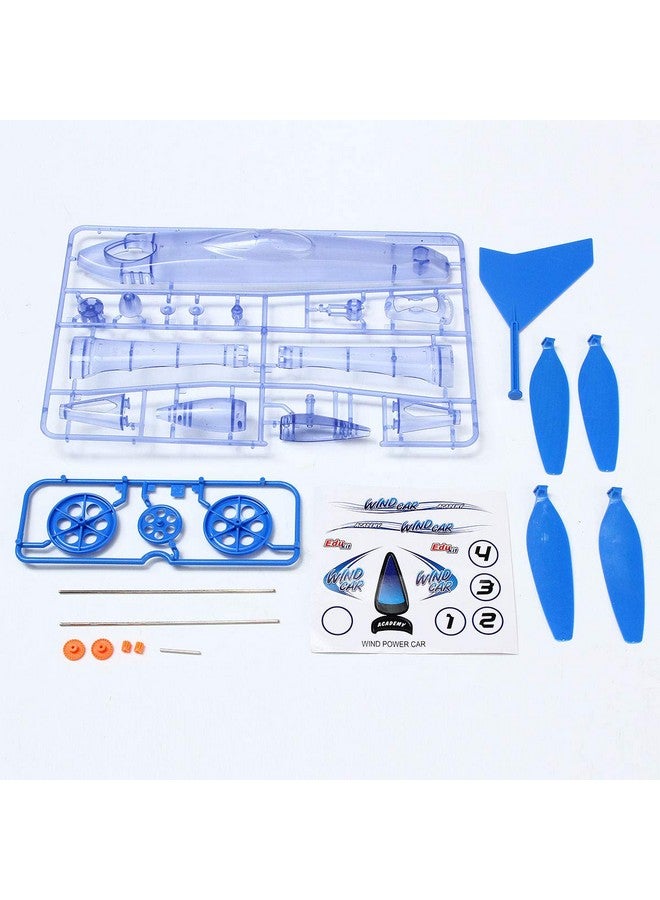 ريس 52 ألعاب تجميع يدوية، نموذج سيارة طاقة الرياح، تجربة علمية، طاقة خضراء، لعبة طائرة طاحونة هوائية قابلة للإزالة للأطفال - Image 2
