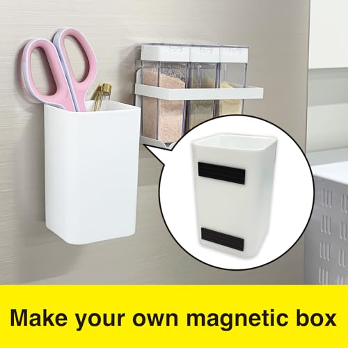 MagX Magnetic Tape, 0.5 Inch x 10 Feet, 3 Rolls, Ultra Thick 60 mil, Heavy Duty, Magnetic Tape Strips with Adhesive Backing for DIY & Crafts, Whiteboards, Fridge Organization(MVAT-0510) - Image 4