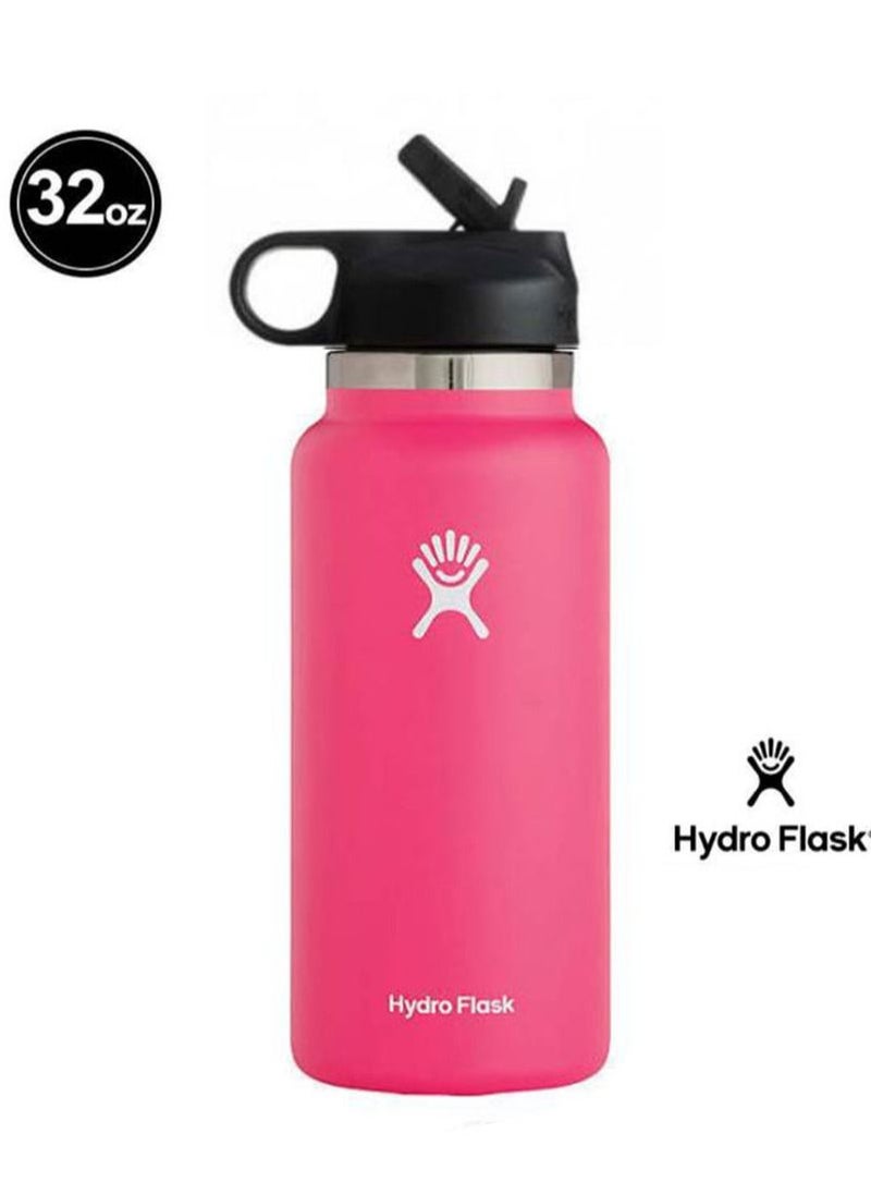 Vacuum Insulated Water Bottle 946ml Pink - pzsku/ZA0E71E34833351D06948Z/45/_/1649756173/6b37a0eb-8e28-4d07-92ce-1306b3e143d0