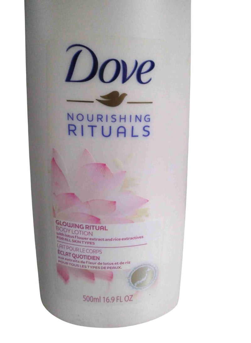 دوف لوشن الجسم المغذي والمنشط من مجموعة أسرار التغذية 500 مل - Image 3