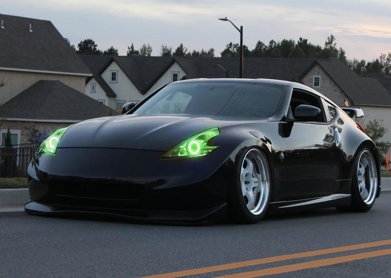 iJDMTOY طقم إضاءة حلقة هالو LED RGB ملون 7 لأجل نيسان 370Z من 2009 إلى 2020 - Image 3