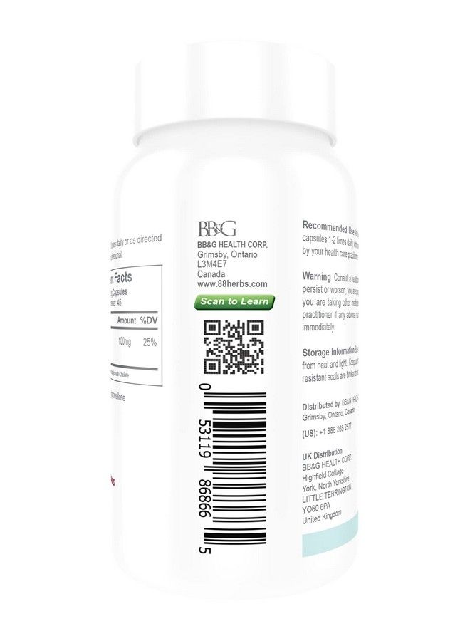 Magnesium Bisglycinate Highest Absorption Premium Grade No Fillers Non Buffered 90 Veg Caps 500Mg Magnesium Bisglycinate Per Cap (50Mg Elemental Magnesium)
