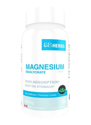 Magnesium Bisglycinate Highest Absorption Premium Grade No Fillers Non Buffered 90 Veg Caps 500Mg Magnesium Bisglycinate Per Cap (50Mg Elemental Magnesium) - pzsku/ZA0E75AD86717CD9E5A16Z/45/_/1690365295/899267d8-69dc-4e11-9b54-e2011fbbfdaa