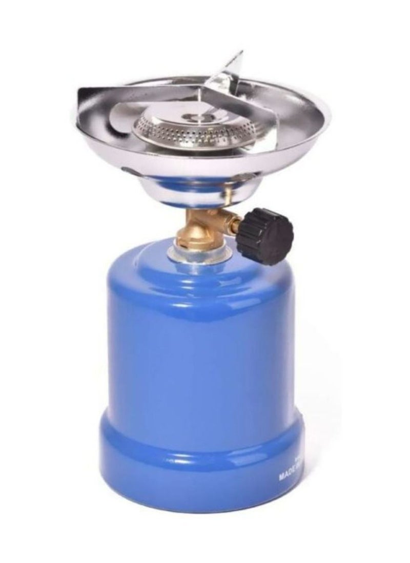 Generic - Portable Gas Stove Blue/Silver - Image 1