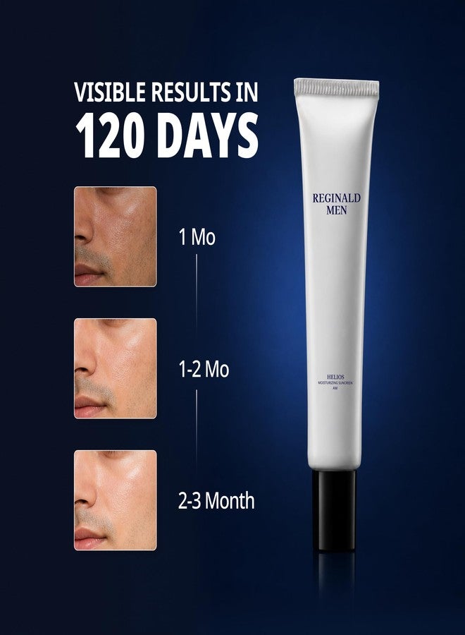 Reginald Men واقي شمس ريجينالد للرجال بعامل حماية 50+ PA++++، مُفتّح ومرطب، 50 غرام × 3 | مُختَبَر حيويًا | حماية واسعة النطاق من الأشعة فوق البنفسجية UVA/UVB | خفيف الوزن، خالٍ من الزيوت، وغير لزج | حماية يومية من الشمس للرجال - Image 5