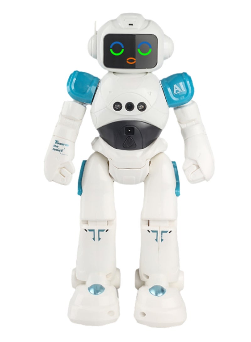 967 Kids Robot, Smart Gesture Sensor And Rechargeable Robot Toy For Kids, Can Walk, Slide, Turn, Sing, Dance, Talk And Teach Science  - Image 1