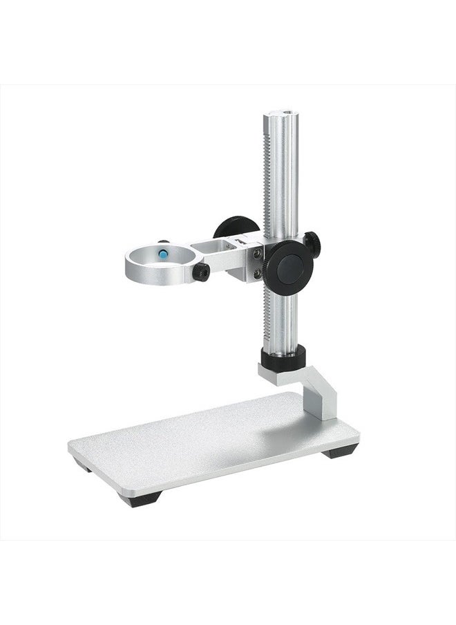 Aluminium Alloy Universal Adjustable Professional Base Stand Holder Desktop Support Bracket for Max 1.4" in Diameter USB Digital Microscope Endoscope Magnifier Loupe Camera