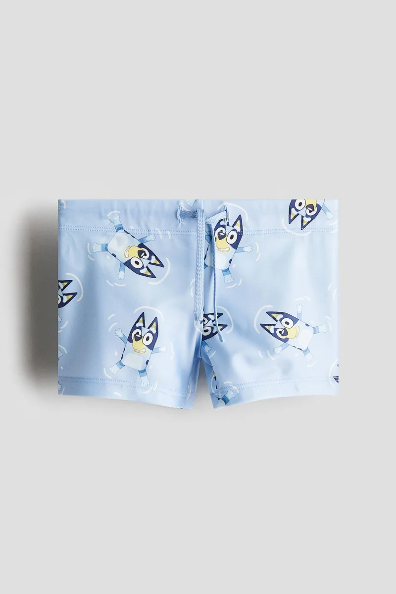 اتش اند ام سروال سباحة داخلي بطبعات