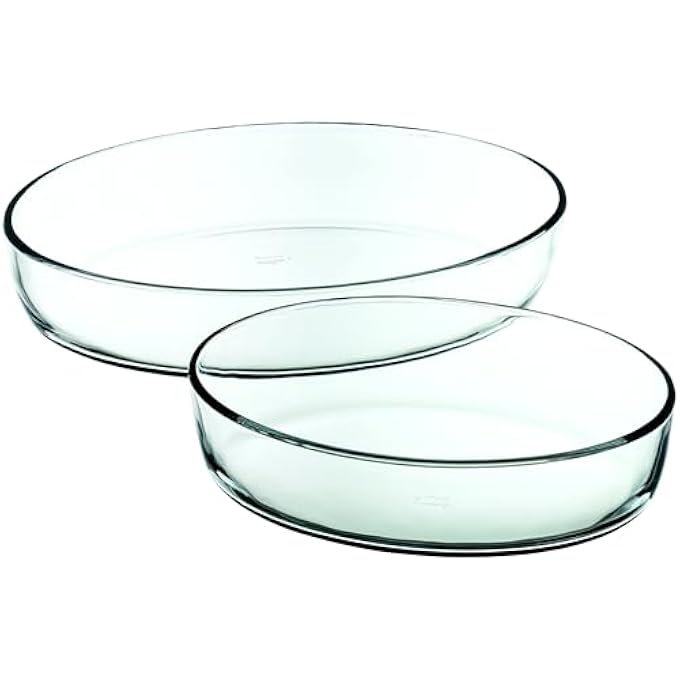 Borcam Glass Casseroles Set Of 2 159033 Clear - Image 2