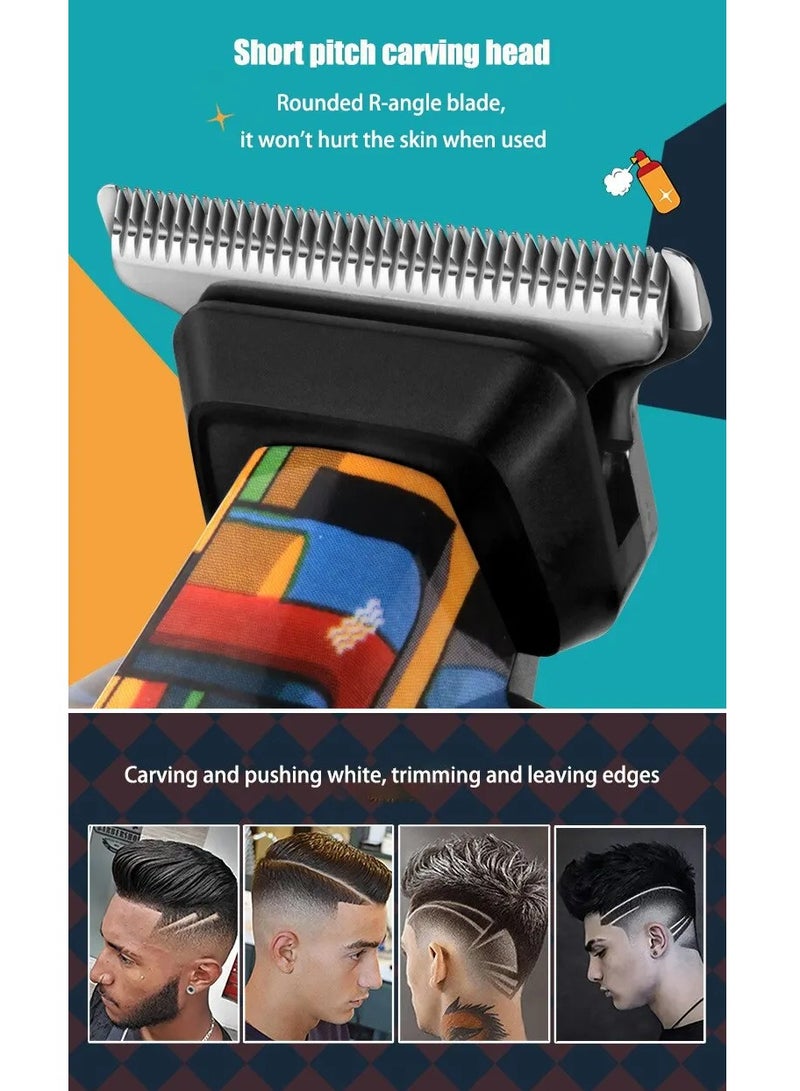 Kemei KM-MAX5090 Professional Cordless Electric Hair Clipper For Men With LCD Screen, Rechargeable Barber And Beard Trimmer (Saudi Version) - Image 4