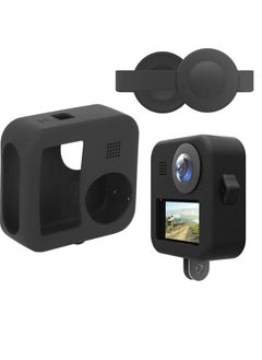 KASTWAVE Camcorder Silicone Protective Sleeve Cover for GoPro MAX Panoramic Sports , Soft Silicone Lens Cover Shell Replacement Accessory with Adjustable Lanyard, for Max Camera Body  - Image 1