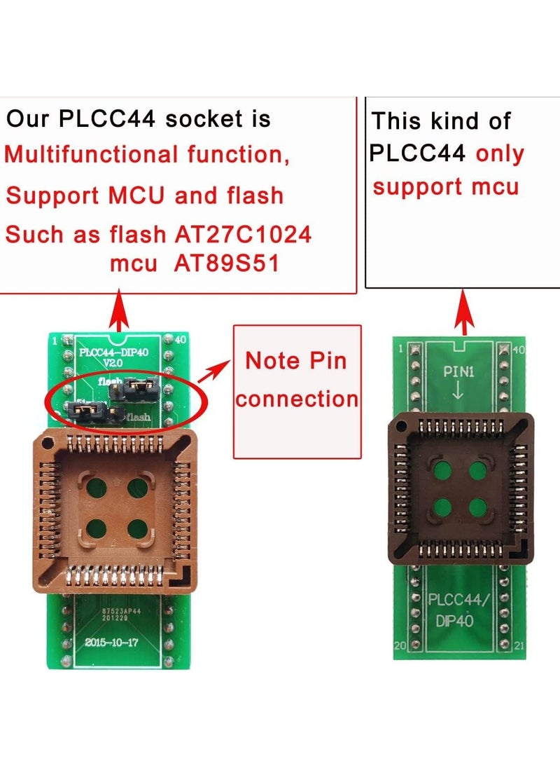 RT809H eprom Programmer +19 adapters EMMC-Nand Flash Extremely Fast Universal chip Programmer Kit IC Adapters with Cables ISP Cables TSOP48 TSOP56 CAR/DVD/TV