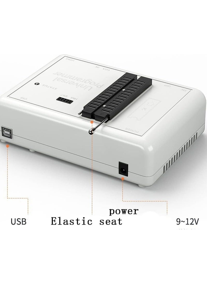 RT809H eprom Programmer +19 adapters EMMC-Nand Flash Extremely Fast Universal chip Programmer Kit IC Adapters with Cables ISP Cables TSOP48 TSOP56 CAR/DVD/TV