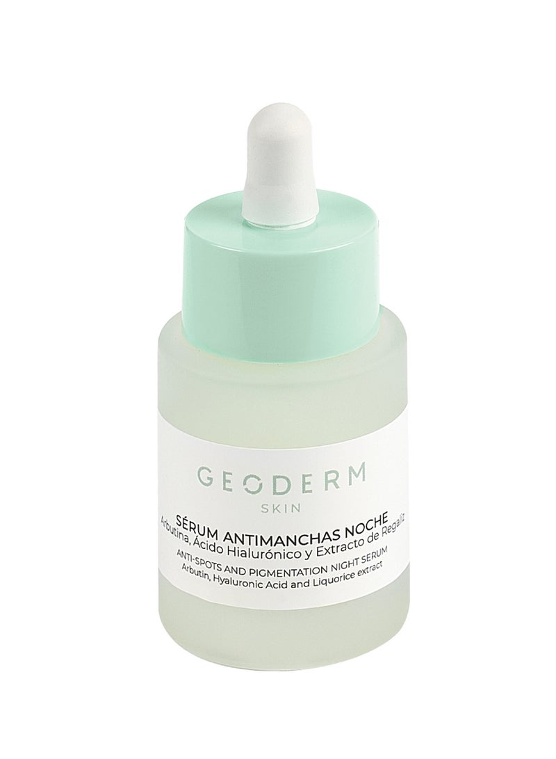 Geoderm ORGANIC AND NATURAL ANTI-SPOTS AND PIGMENTATION SERUM (NIGHT) 30ML - Image 2