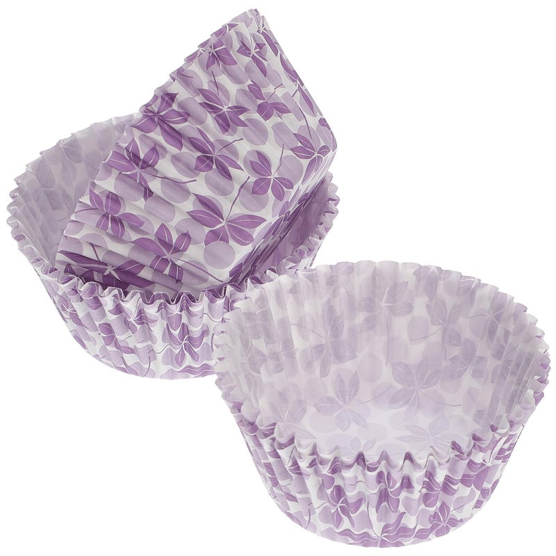 Heat Resistant Grease Proof Baking Paper Cups 200pcs Random Style Cake Muffin Liners - Image 2