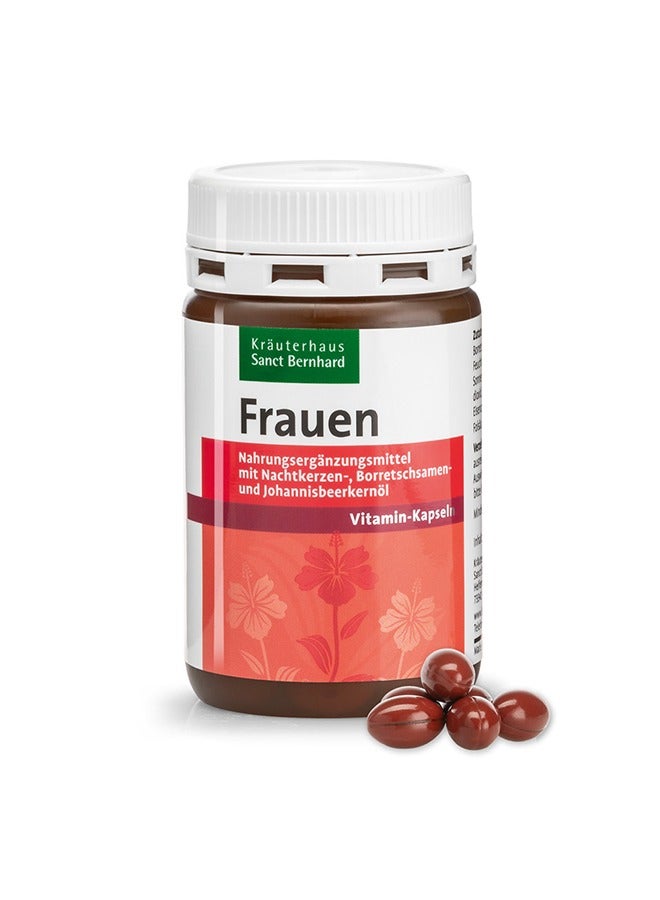 Sanct Bernhard Women’s Multivitamin (60 Capsules) – Made in Germany | Energy, Immunity & Hormonal Balance Support | Complete Daily Wellness Formula - Image 1
