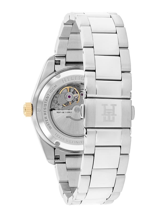 TOMMY HILFIGER Men's Analog Round Shape Stainless Steel Wrist Watch 1710551 - 40 Mm  - Image 3