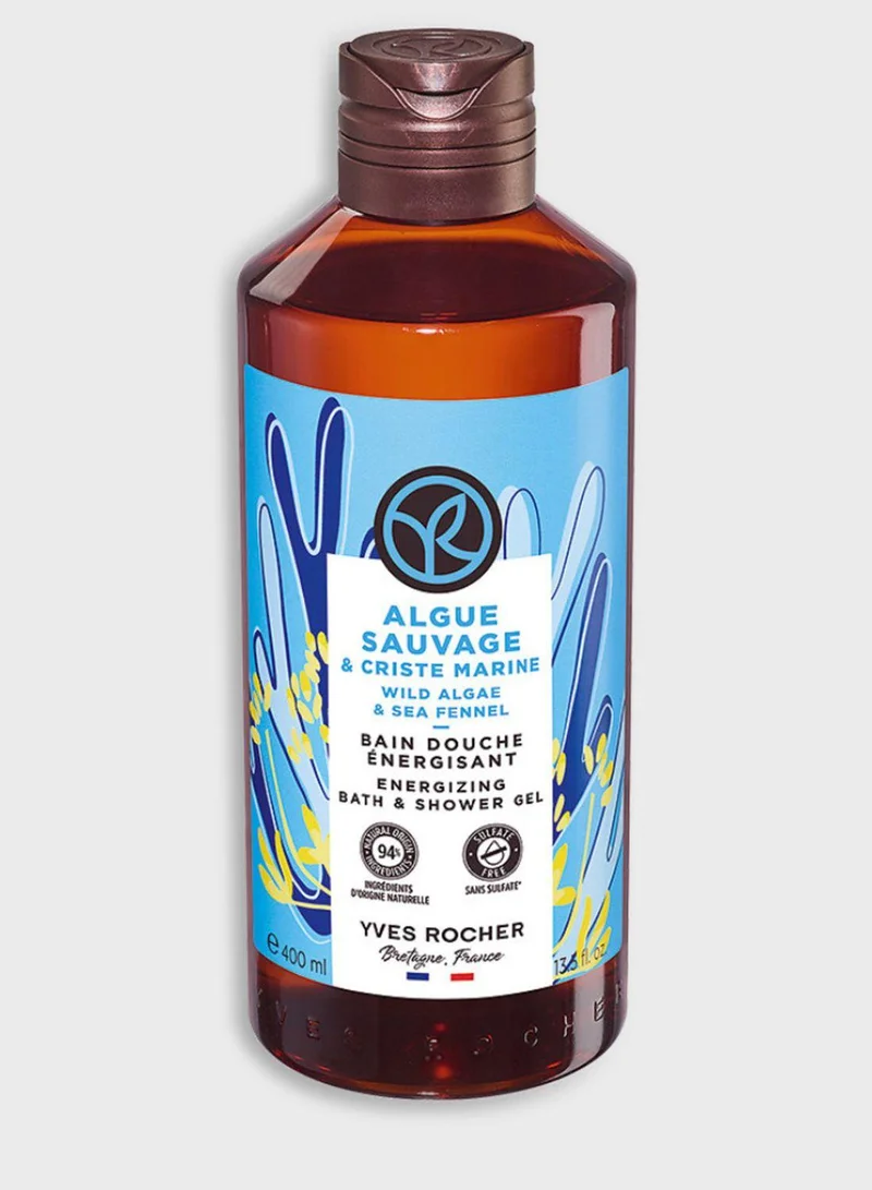 Yves Rocher Bath And Shower Gel Wild Algae And Marine Criste 4