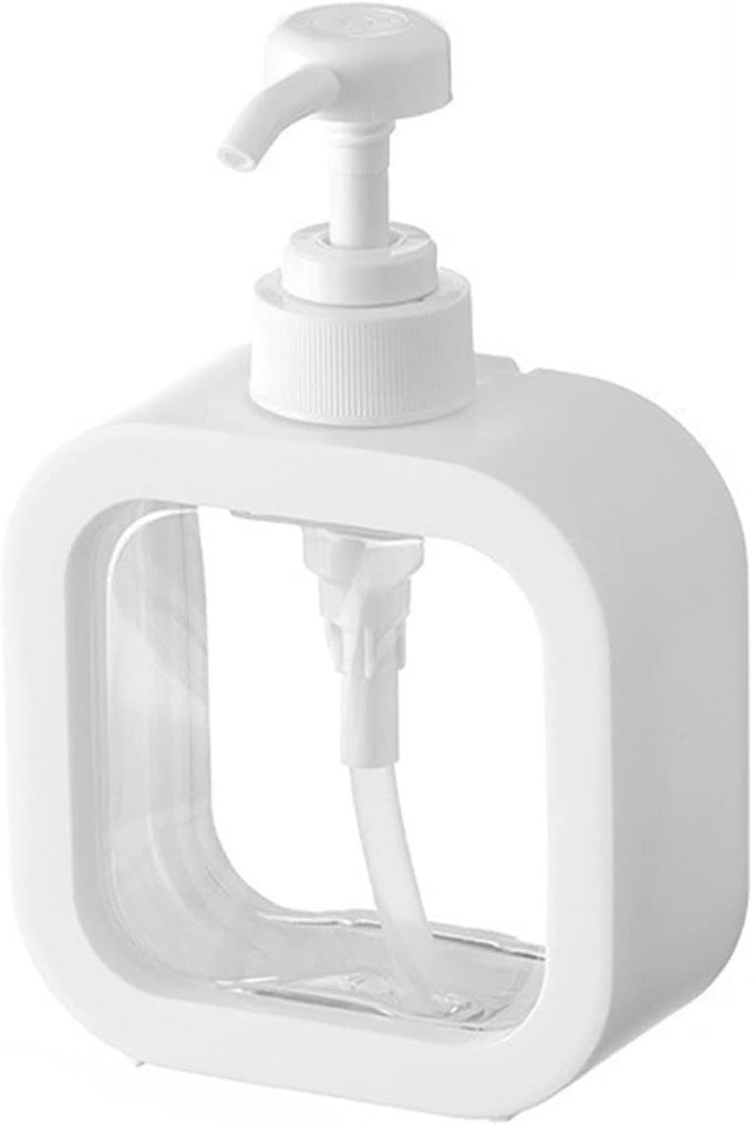 SOAP DISPENSER HANDWASH DISPENSER BOTTLE FOR BATHROOMKITCHENWASHBASIN PLASTIC REFILLABLE SHAMPOOSHOWERLOTIONSANITIZER ORGANIZER BOTTLE PUMP PACK OF 1MULTICOLOR300ML