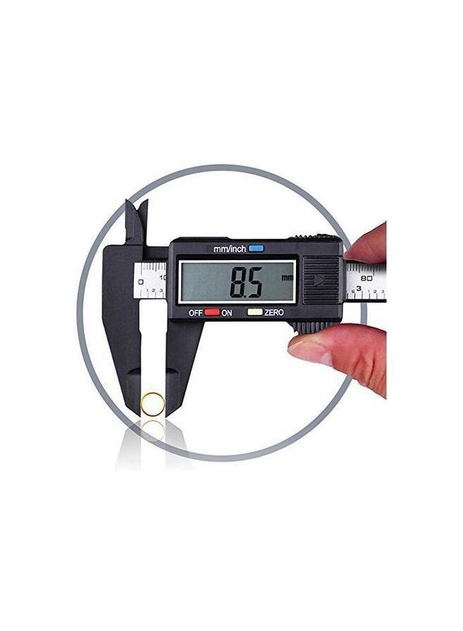 Digital Vernier Caliper Black/White - Image 2