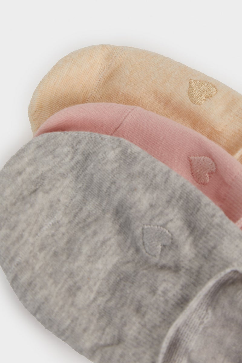 DeFacto Multicolour Woman 3 piece Babet Socks Casual - Image 5