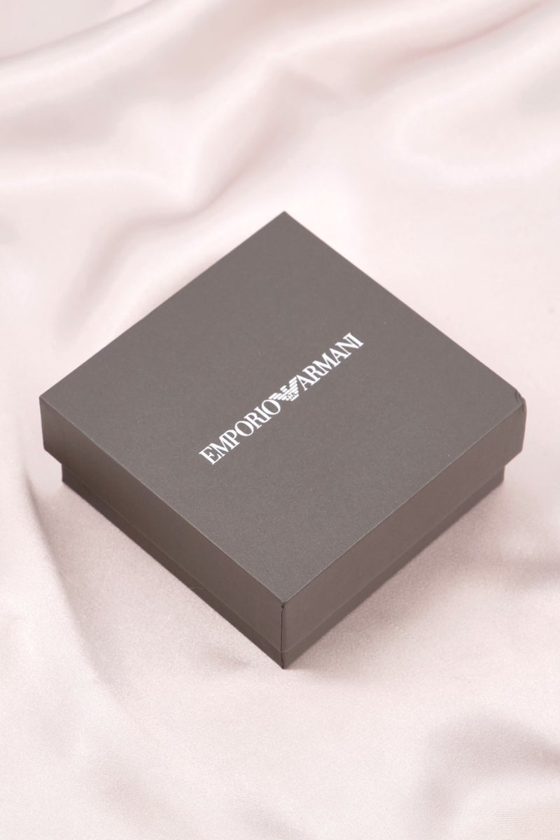 EMPORIO ARMANI Women EG3561221 Red Lacquer Station Bracelet, Rose Gold  - Image 2