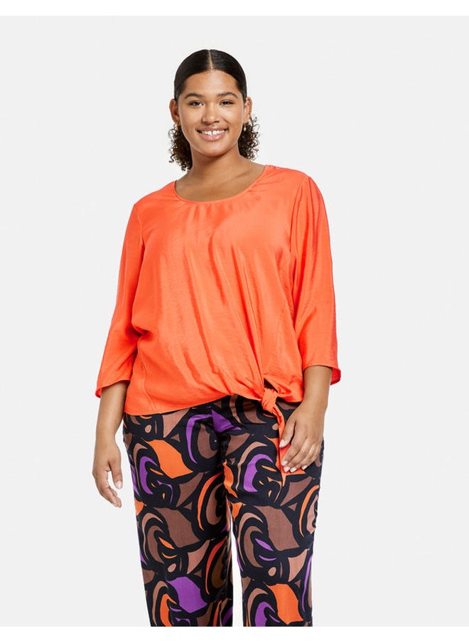 GERRY WEBER Blouse top with a knotted detail  - Image 1