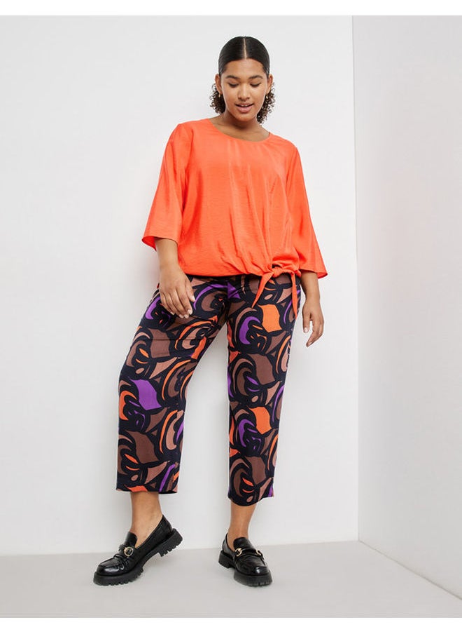 GERRY WEBER Blouse top with a knotted detail  - Image 5