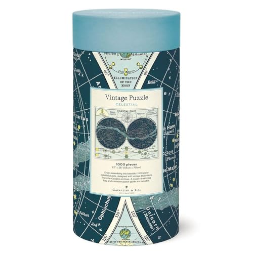 CAVANILLI & CO. Cavallini Papers & Co. Celestial 1,000 Piece Puzzle, Multi - Image 3