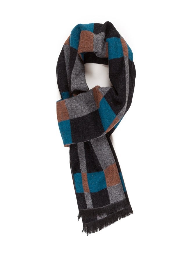 MELIFLUOS DESIGNED IN SPAIN Scarf for Men Reversible Elegant Classic Cashmere Feel Scarves for Fall Winter (TA04-1) - Image 1