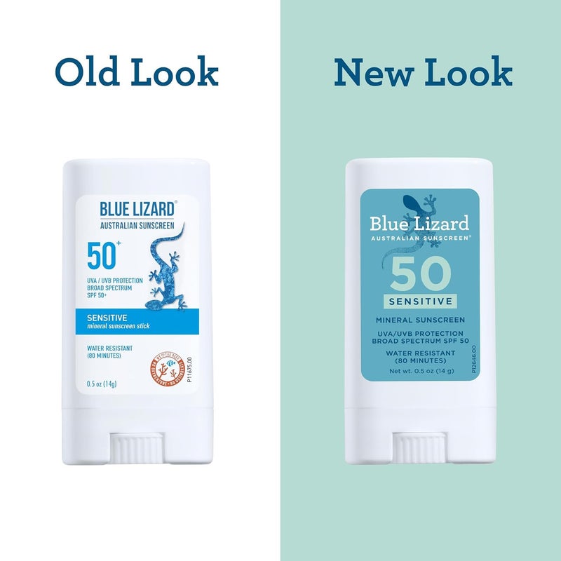 Blue Lizard Spf#50+ Sensitive Stick Australian Sunscreen 0.5 Ounce (Pack of 3) - Image 2