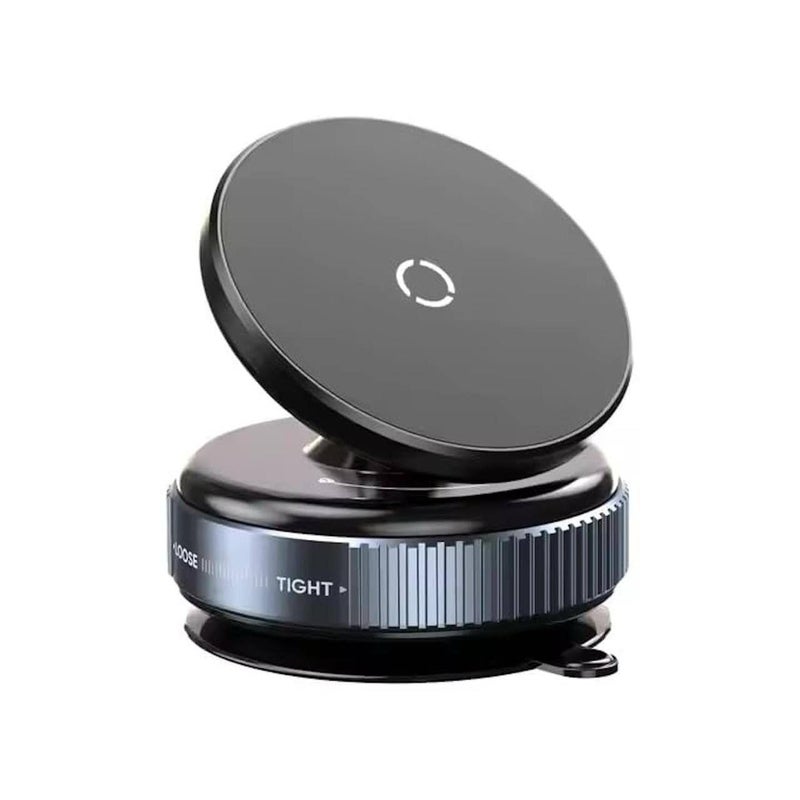 Finalize 360° Magnetic Car Mobile Holder for Dashboard Vacuum Suction Phone Holder Mount Hand Free Magnetic Cell Phone Stand with Strong Grip Shockproof Suction Cup for Car,Office (Non-Extended) - Image 1