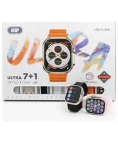 SP Smart Watch SP Ultra 7+1 AMOLED display With Health Fitness Tracker Sport Watch Supports 49MM-Orange  - Image 4